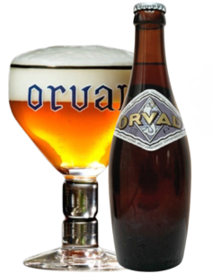 botella 33cl de cerveza de marca ORVAL - TRAPPIST ALE, estilo Belgian Ale 2