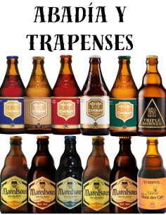 LOTE - ABADÍA Y TRAPENCES Nº1 - Según Stock 12 Botellas x 33cl - Buscador de Cervezas - Brewhouse