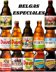 LOTE - BELGAS ESPECIALES Nº 1 - Según Stock 12 Botellas x 33cl - Buscador de Cervezas - Brewhouse