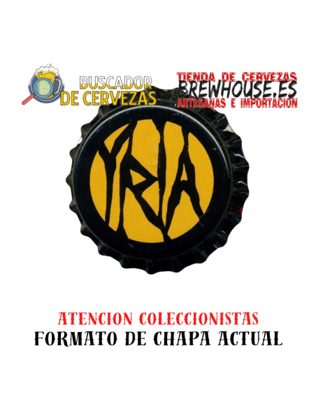 chapa de botella color negro con dibujo de marca