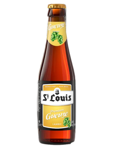 botella 25cl de cerveza de marca ST LOUIS - PREMIUM GEUEZE, estilo Lambic