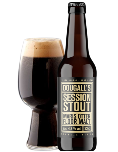 botella 33cl de cerveza de marca DOUGALL'S - SESSION STOUT, estilo Session Stout 2