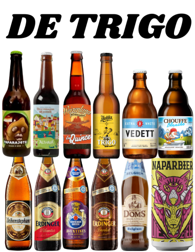 LOT - CERVEJAS DE TRIGO - De acordo com o stock 12 Garrafas