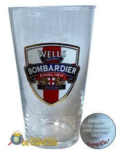 BOMBARDIER - Vaso Pinta Americana - 56,8cl - Buscador de Cervezas - Brewhouse