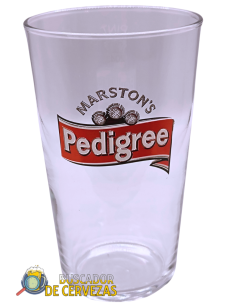 MARSTON'S - PEDIGREE - Vaso Pinta Americana - 56,8ml - Buscador de Cervezas - Brewhouse