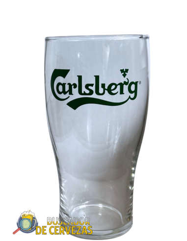 Vaso de Pinta 33cl de cerveza de marca CARLSBERG