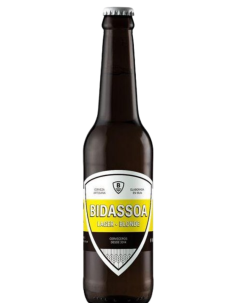 BIDASSOA - LAGER - BLONDE - Pale Lager 33cl - Buscador de Cervezas - Brewhouse