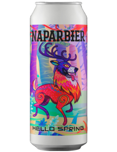 NAPARBIER - HELLO SPRING - European Pale Lager 44cl - Buscador de Cervezas - Brewhouse