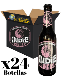 BREW INDIE - CASTILLA SIN - Tostada Sin Alcohol 24x33cl - Buscador de Cervezas - Brewhouse