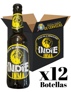 BREW INDIE - INMACULADA - Lager 12x33cl - Buscador de Cervezas - Brewhouse