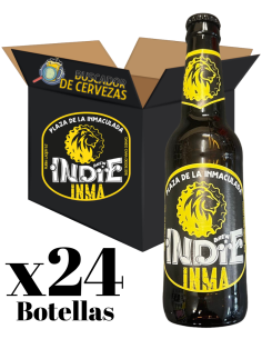 BREW INDIE - INMACULADA - Lager 24x33cl - Buscador de Cervezas - Brewhouse