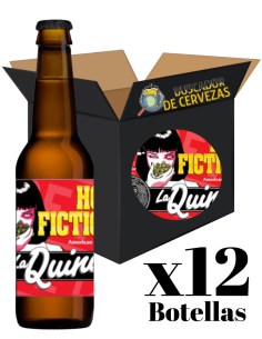 LA QUINCE - HOP FICTION - American Pale Ale 12x33cl - Buscador de Cervezas - Brewhouse