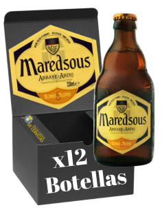 MAREDSOUS - BLONDE - Belgian Blond 12x33cl - Buscador de Cervezas - Brewhouse