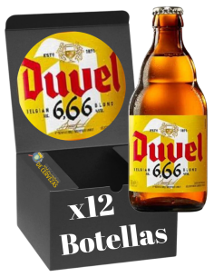 DUVEL - 6,66 - Belgian Blond 12x33cl - Buscador de Cervezas - Brewhouse