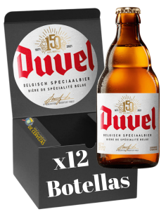 DUVEL - CLASSIC - Belgian Strong Blond 12x33cl - Buscador de Cervezas - Brewhouse