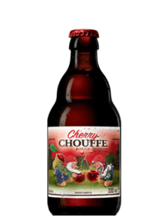 pack 12x33cl de cerveza de marca CHOUFFE - CHERRY, estilo Belgian Strong Dark Ale 2