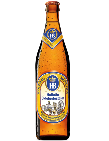 HOFBRAÜ - OCTOBERFESTBIER - German lager 50cl