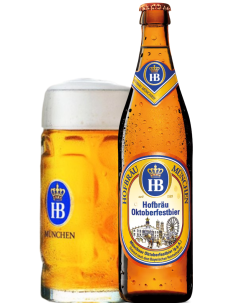 HOFBRAÜ - OCTOBERFESTBIER - German lager 50cl 2