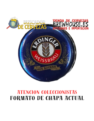 ERDINGER - ALKOHOLFREI - Hefeweizen (sem álcool) 50cl