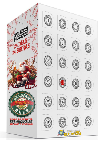 ADVENT CALENDAR 2024! - Special Belgian Beers - 24 Units