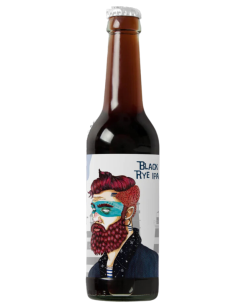 ALTHAIA - MASCARAT - Black Rye IPA Lata  33cl - Buscador de Cervezas - Brewhouse