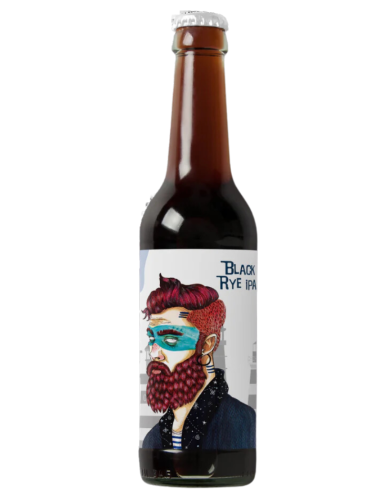 ALTHAIA - MASCARAT - Black Rye IPA Lata  33cl