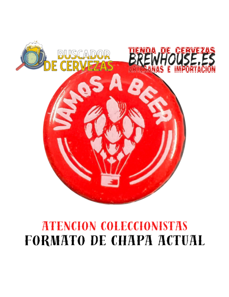 bottle cap in red color with brand drawing