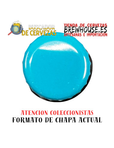 tampa de garrafa azul