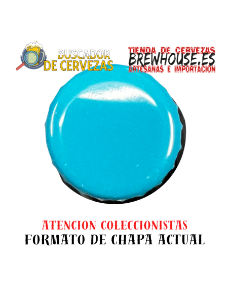 tampa de garrafa azul