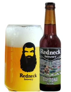 botella 33cl de cerveza de marca REDNECK - DAYTONA, estilo Hazy IPA 2