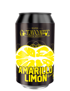 OCTAVO ARTE - AMARILLO LIMÓN - American IPA Lata 33cl - Buscador de Cervezas - Brewhouse