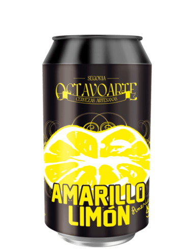 OCTAVO ARTE - AMARILLO LIMÓN - American IPA 33cl Can