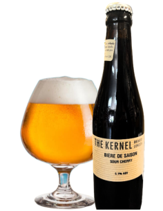 botella 33cl de cerveza de marca THE KERNEL - SAISON SOUR CHERRY, estilo Saison 2