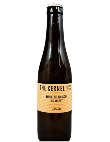 33cl bottle of beer branded THE KERNEL - SAISON VIC SECRET, Saison style