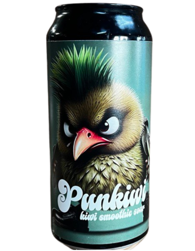 VAMOS A BEER & BACTERIO - PUNKIWI - Kiwi Smoothie Sour Can 44cl