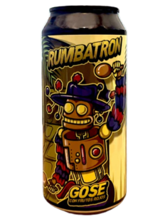 KOSMONAUTA - RUMBATRON - Gose (Con Frutos Rojos) Lata 44cl - Buscador de Cervezas - Brewhouse