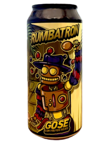 KOSMONAUTA - RUMBATRON - Gose (Con Frutos Rojos) Lata 44cl