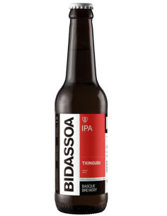 BIDASSOA - TXINGUDI - West Coast IPA 33cl - Buscador de Cervezas - Brewhouse