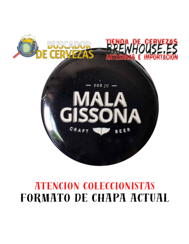 black bottle cap with brand drawing
