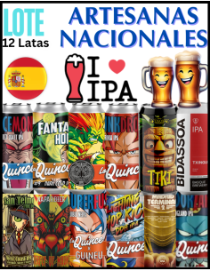 LOTE - IPA´S NACIONALES - Según Stock 12 Latas - 44cl - Buscador de Cervezas - Brewhouse