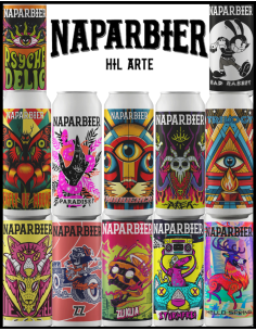 LOTE - CERVEZAS NAPARBIER ESPECIAL - 12 latas x 44cl - Buscador de Cervezas - Brewhouse