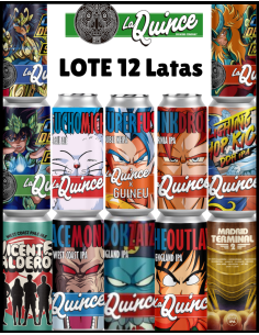 LOTE - CERVEZAS LA QUINCE ESPECIAL - 12 Latas x 44cl - Buscador de Cervezas - Brewhouse