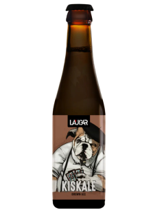 LAUGAR - KISKALE - Brown Ale 33cl - Buscador de Cervezas - Brewhouse