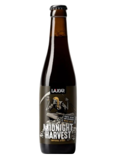 LAUGAR - MIDNIGHT HARVEST - Imperial Stout 33cl - Buscador de Cervezas - Brewhouse