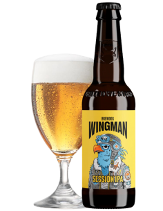botella 33cl de cerveza de marca BREWDOG - WINGMAN, estilo Session IPA 2