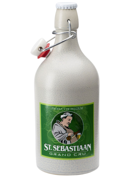 bottle 50cl of beer brand ST SEBASTIAAN - GRAND CRU , Belgian Strong Pale Ale style