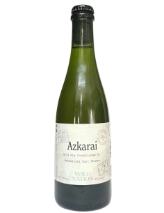 WILD NATION - AZKARAI - Wild Ale Conditioned on Hondarrabi Zuri Grapes 37,5cl - Buscador de Cervezas - Brewhouse