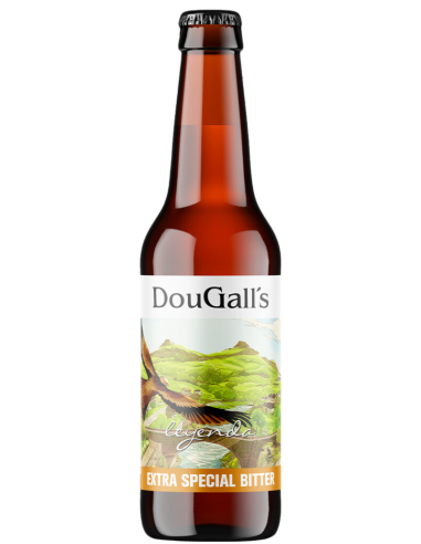 33cl bottle of DOUGALL'S - LEGEND brand beer, Extra Special Bitter style