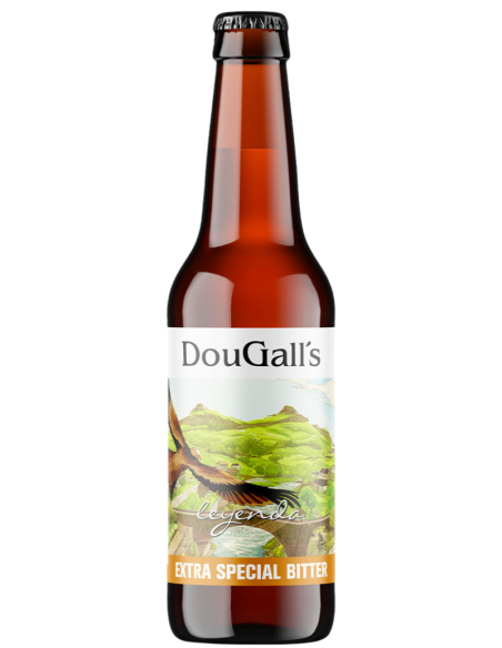 garrafa de 33cl de cerveja da marca DOUGALL'S - LEYENDA, estilo Extra Special Bitter