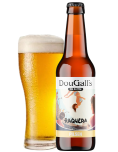 botella 33cl de cerveza de marca DOUGALL'S - RAQUERA, estilo Pilsen 2